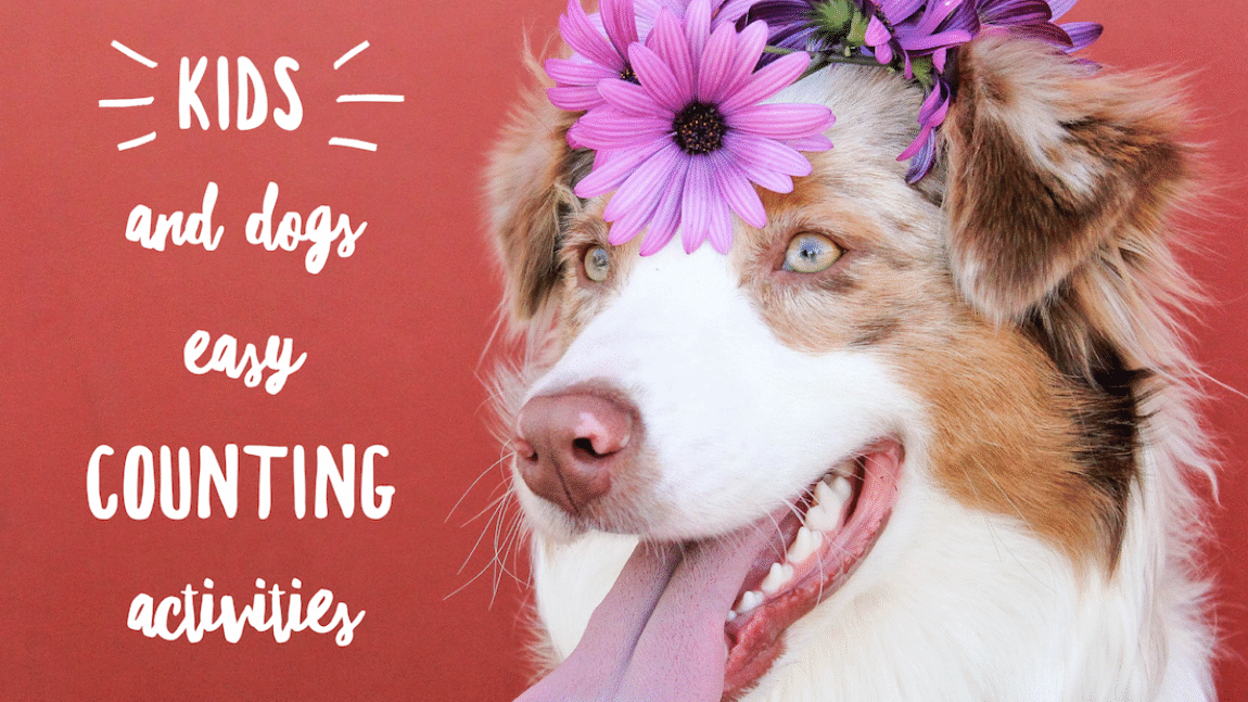 Kids and Dogs – Easy Counting Activities