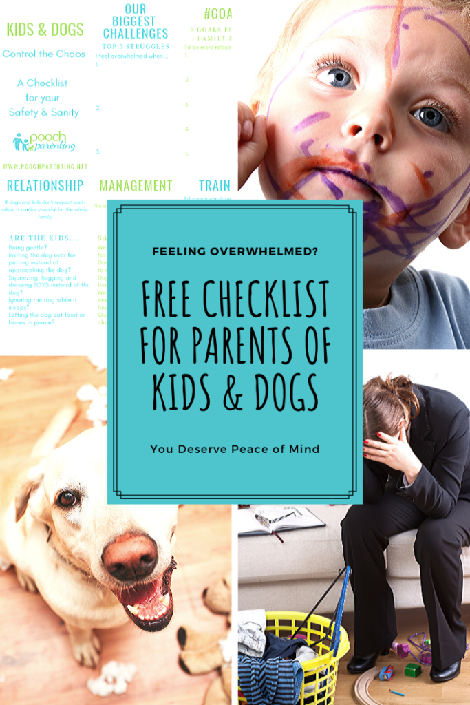 Free checklist for parents of kids and dogs - Pooch Parenting 